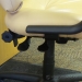 Simo Light Tan Leather Adjustable Office Task Chair with Arms